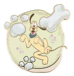 Pluto On His Back