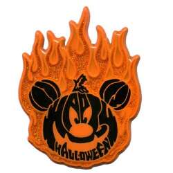 Click to view the Flaming Mickey Pumpkin details