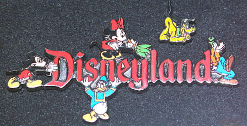 Disneyland - Mickey, Minnie, Donald, Goofy, Pluto - Logo 2000 - Fab Five