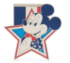 Mickey Mouse Americana USA Star Medal
