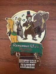 119754 - Remember When Dangle Series - Pluto and Country Bear Jamboree - Disneyland Resort alternate image