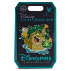 'Disney Artist Collection by Jason Peltz and Robert Schilling - Tiana's Bayou Adventure - Louis, Beau and Mayra Pin - MLT'