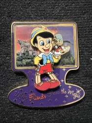 Pinocchio and Jiminy Cricket