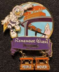 119785 - Remember When Dangle Series - Donald Duck People Mover - Disneyland Resort alternate image