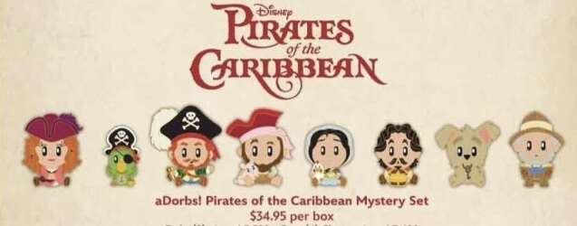 Pirates of the Caribbean aDorbs! Mystery Set