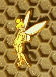 Tinker Bell with hand on hip