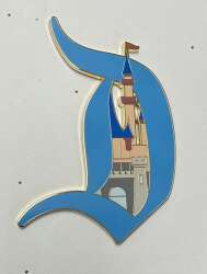Disneyland D with Castle
