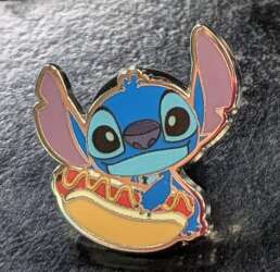 Stitch with Hot Dog
