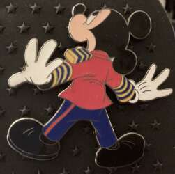 Captain Mickey Red Uniform Jacket