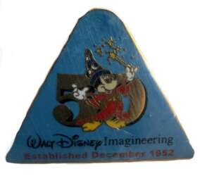 Walt Disney Imagineering 50th Anniversary - Blue Triangle