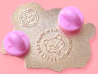'Fantasy Pin Series: PinnyPlanet - Lucky Cat Cafe: Pink Melon Pan - FSY'
