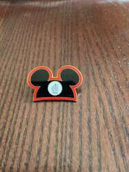 Mickey Mouse ears hat with castle emblem