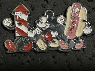Mickey Fireworks and Hotdog