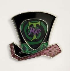 Mad Hatter's Hat with Removable Guitar Pick