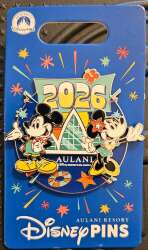 2026 Mickey and Minnie Dated Pin