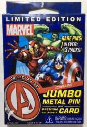 120422 - NECA Marvel Die-Struck Pin & Card Mystery Collection - Unopened Box - Disney Licensed alternate image