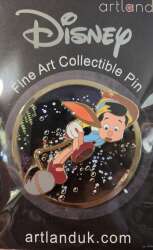 Pinocchio Under Water on Glass