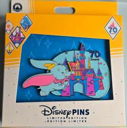 Dumbo with Disneyland Castle