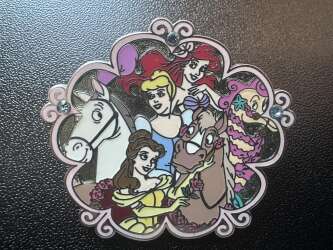 HKDL Princesses and Horses Pin #1