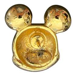 'Unknown Series - Gold 3D Mickey Mouse Head - Mad - DLIC'