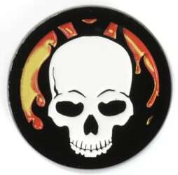 Ghost Rider Symbol — Embossed Variant