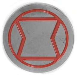 Black Widow Symbol — Embossed Variant