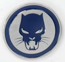 Black Panther Symbol — Embossed Variant