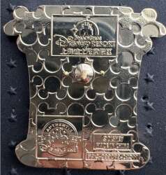 120535 - SDR - Hidden Mickey Series 2024: Park Icons - Gothic D - Shanghai Disney Resort alternate image