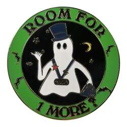 DisPinMaker - Room For 1 More? - Hitchhiking Pin Trader Ghost