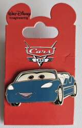 Radiator Springs Racers - Aqua Girl Convertable Car