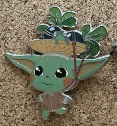 Grogu as Daisy Mae from Animal Crossing