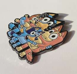 120665 - Fantasy Pin Series - Bluey and Family - Fantasy Unlicensed alternate image