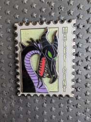 Maleficent Dragon Stamp