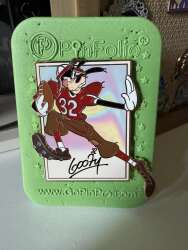 Goofy with football holographic