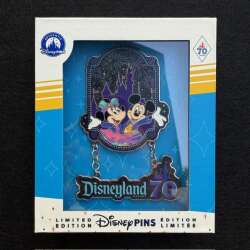 120962 - Disneyland Resort 70th Anniversary Celebration - Mini Jumbo Dangle - Disneyland Resort alternate image