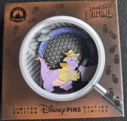 Epcot Daring Detectives Mini Jumbo Pin