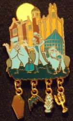 13302 - Gold Card Collection - Attraction Charms - Haunted Mansion - Walt Disney World alternate image