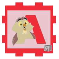 Letter A Block — Archimedes