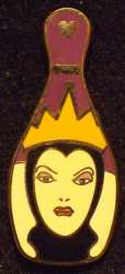 40690 - 2008 Hidden Mickey - Bowling Pin Villains - Evil Queen - Disneyland Resort alternate image