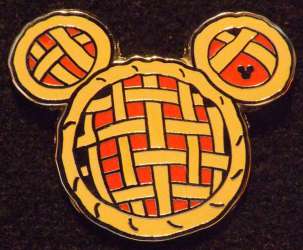 13450 - 2009 Hidden Mickey - Food Icons - Cherry Pie - Disneyland Resort alternate image