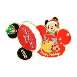 51 - Resort Holiday Collection 2013: Ear Hats - Polynesian Resort - Mickey Mouse Holiday Ears - Walt Disney World alternate image