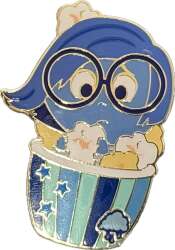 122512 - Sadness - Pixar Popcorn Pals Mystery Pin - Hong Kong