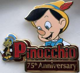 14829 - Pinocchio Anniversaries - Pinocchio 75th Anniversary - Disney Studio Store Hollywood / Soda Fountain alternate image