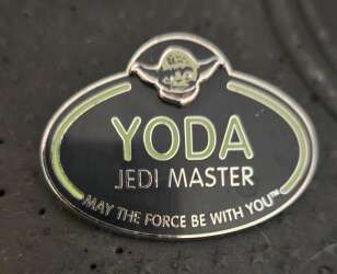 Jedi Master Cast Name Tag