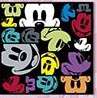 Multicoloured Mickey Heads
