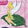 Tinker Bell - Tinker Bell sitting on leaf - DLP