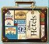 'Disneyland Paris Hotels - Disneyland Paris Hotels Suitcase - DLP'