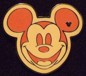 17394 - 2009 Hidden Mickey - Colorful Mickey Heads - Pink - Walt Disney World alternate image