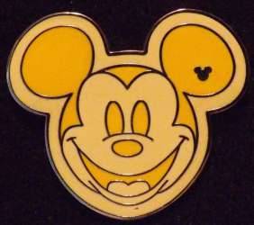 17391 - 2009 Hidden Mickey - Colorful Mickey Heads - Yellow - Walt Disney World alternate image