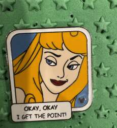 2007 Hidden Mickey - Quotes by a Princess - Aurora - DLR